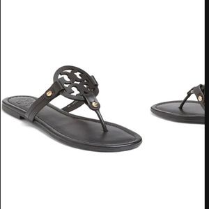 Brand New Tory Burch Miller Calf leather Sandals